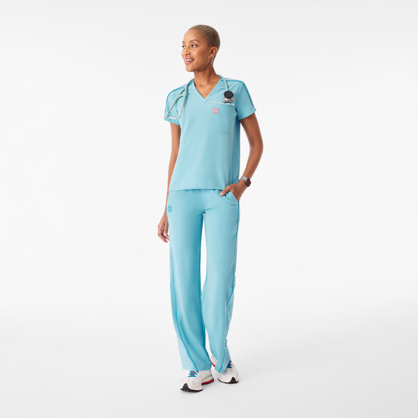Women's Mauritius Blue Spider-Man Catarina Scrub Top™