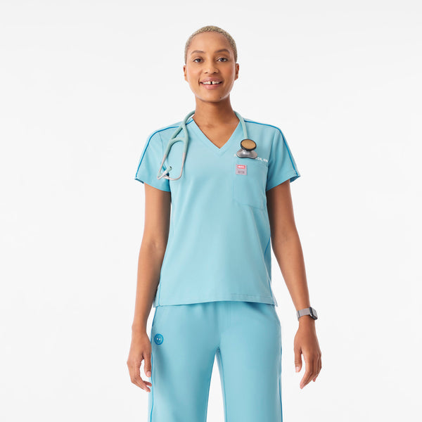 Women's Mauritius Blue Spider-Man Catarina Scrub Top™