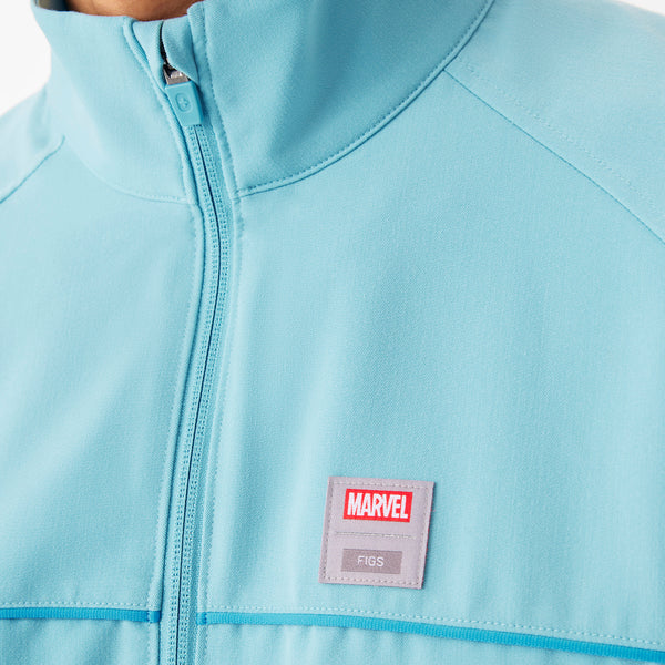 Men's Mauritius Blue Spider-Man Cobaki - Scrub Jacket