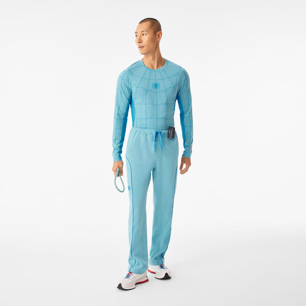 Men's Mauritius Blue Spider-Man Makato - Long-Sleeve Underscrub