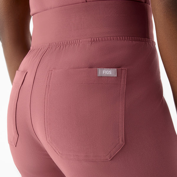 Women's Mauve High-Rise Livingston - Tall Straight-Leg Scrub Pant™ (3XL - 6XL)