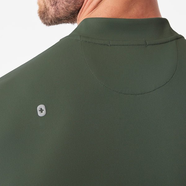 Men's Moss Dawes FlexKnit - ¼ Zip Long-Sleeve Scrub Top