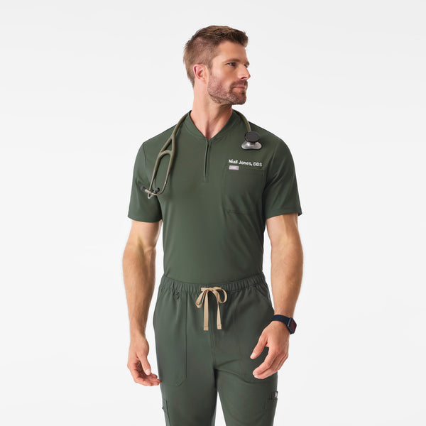 Men's Moss Dawes FlexKnit - ¼ Zip Scrub Top