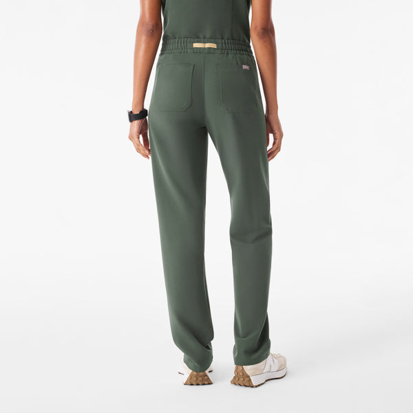 Women's Moss Livingston Ruched Mid-Rise - Tall Straight-Leg Scrub Pant™