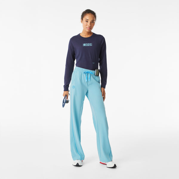 Women's Navy Spider-Man Graphic - Long-Sleeve Underscrub