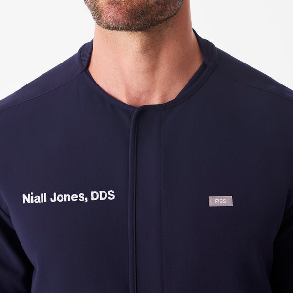 Men's Navy Troy Scub Jacket