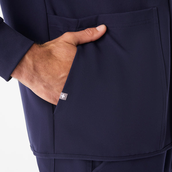 Men's Navy Troy Scub Jacket
