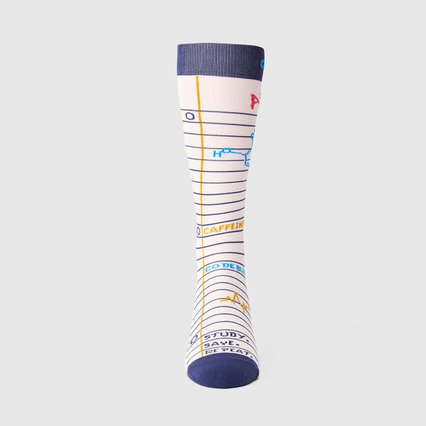 Unisex Off White Noteworthy - Compression Socks