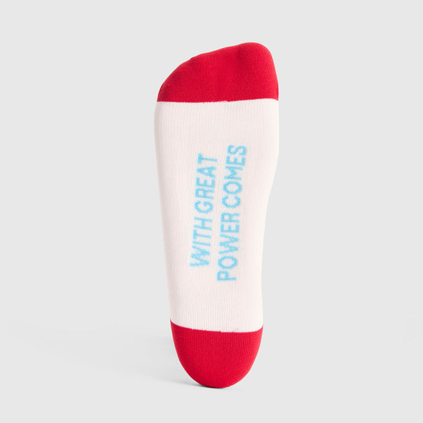 Unisex Off White Spider-Man Comic - Compression Socks