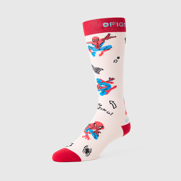 Unisex Off White Spider-Man Comic - Compression Socks