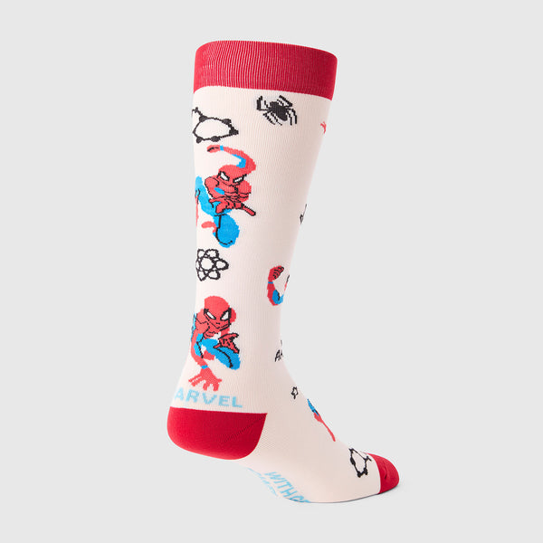 Unisex Off White Spider-Man Comic - Compression Socks