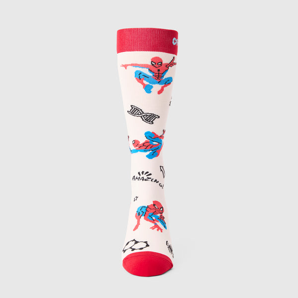Unisex Off White Spider-Man Comic - Compression Socks