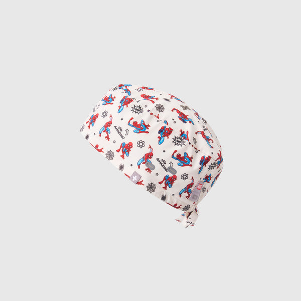 Off-White Spider-Man Printed - Scrub Cap With Buttonholes