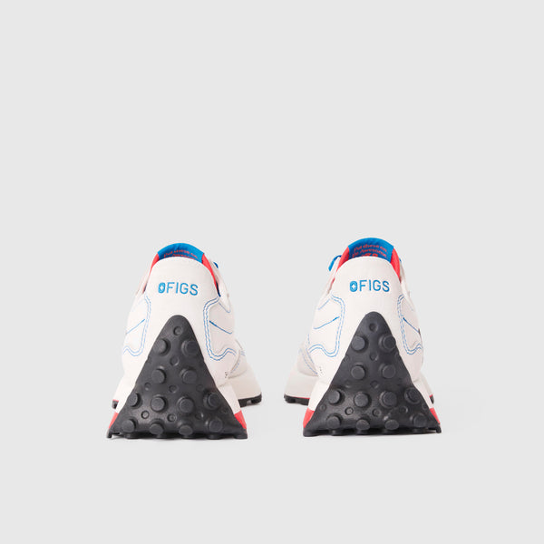 Unisex Optic White FIGS | New Balance 327