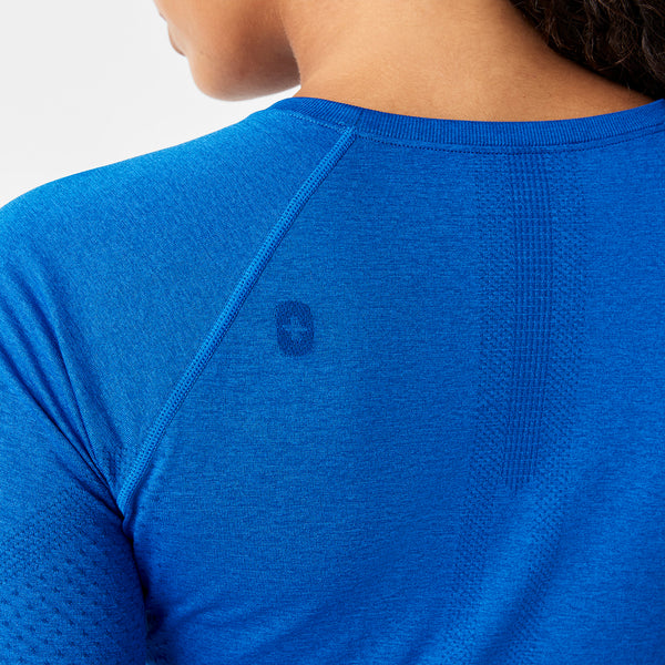 Women's Royal Blue Salta Seamless - Long-Sleeve Underscrub