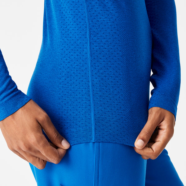 Women's Royal Blue Salta Seamless - Long-Sleeve Underscrub