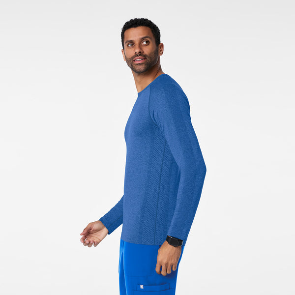 Men's Royal Blue Makato Seamless - Long-Sleeve Underscrub