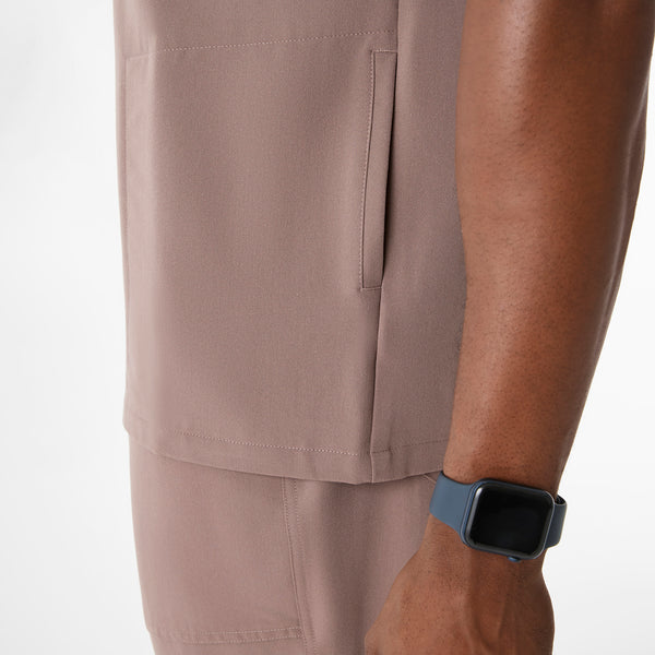 Men's Smokey Taupe Chisec - Scrub Top™
