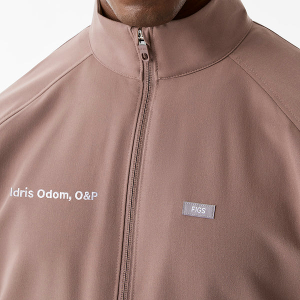 Men's Smokey Taupe Cobaki - Scrub Jacket