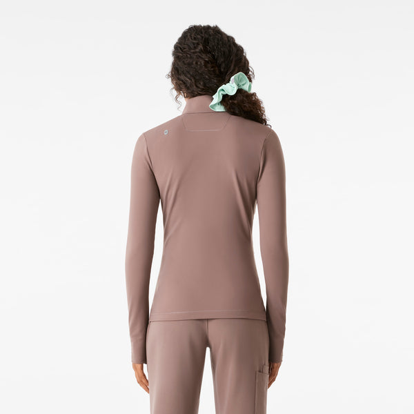 Women's Smokey Taupe ContourKnit Scrub Jacket™