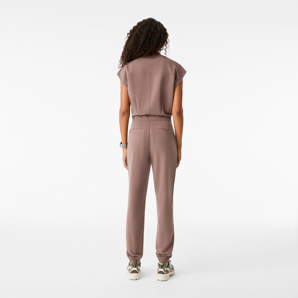 Women's Smokey Taupe Rafaela Cargo - ScrubJumpsuit™