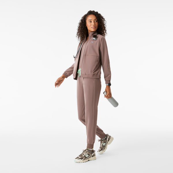 Women's Smokey Taupe Sydney - Scrub Jacket