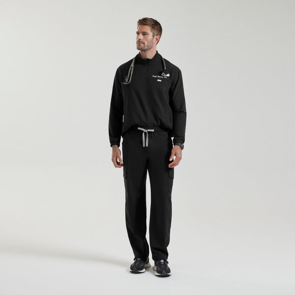 Men's Black Colfax FIBREx Barrel-Leg - Scrub Pant