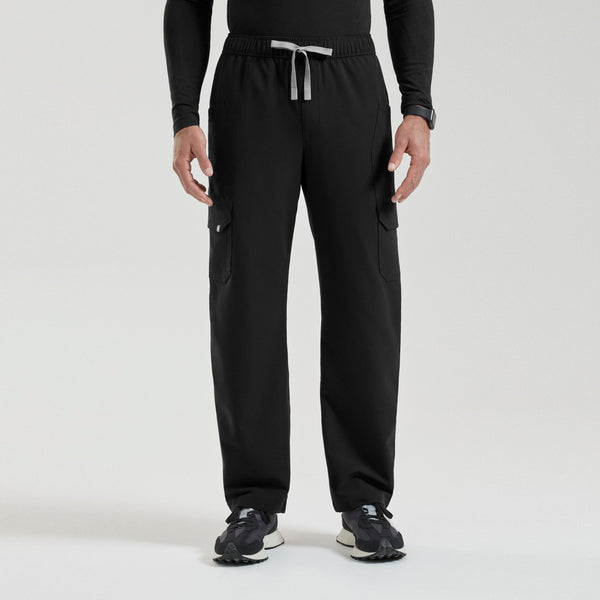 Men's Black Colfax FIBREx Barrel-Leg - Scrub Pant