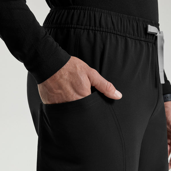 Men's Black Colfax FIBREx Barrel-Leg - Scrub Pant