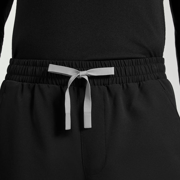 Men's Black Everett FIBREx Straight-Leg - Scrub Pant