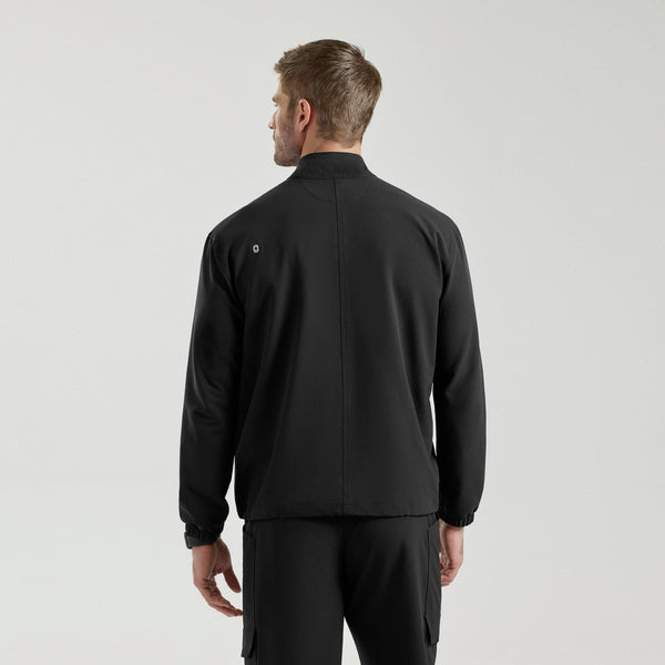 Men's Black Thompson FIBREx ¼ Zip Scrub Top