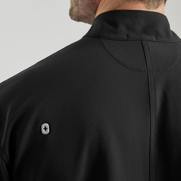 Men's Black Thompson FIBREx ¼ Zip Scrub Top
