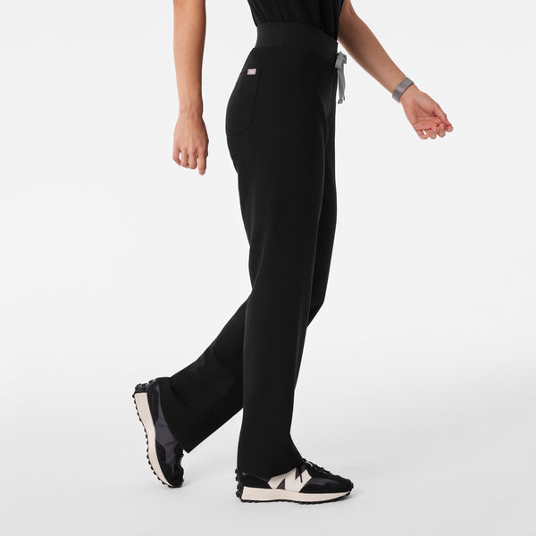 Women's Black Livingston High-Rise - Straight-Leg Scrub Pant™