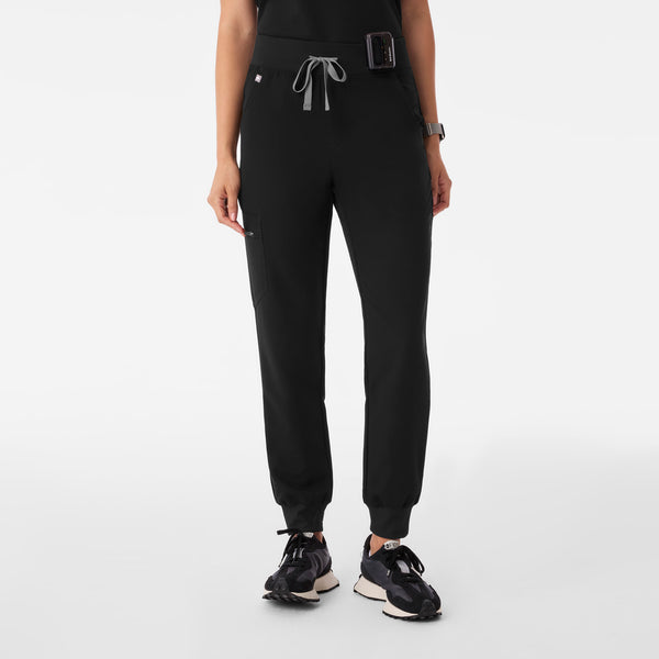 Women's Black Zamora™ High-Rise - Jogger Scrub Pant