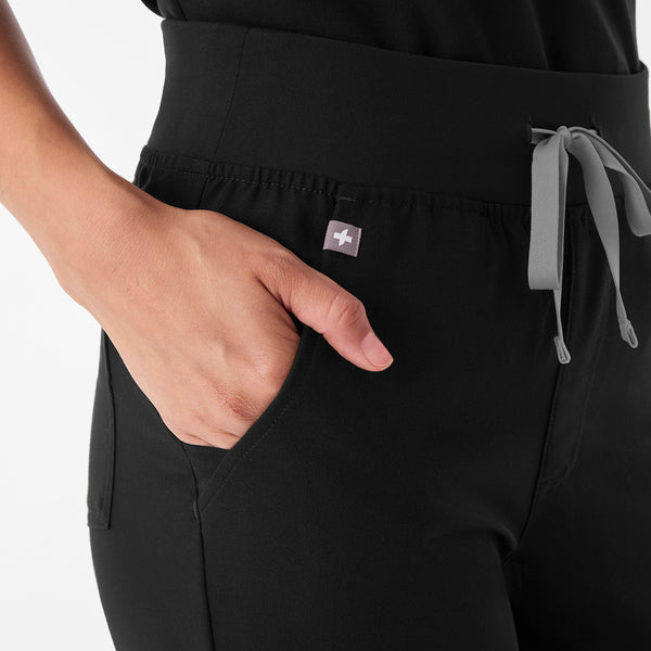 Women's Black Zamora™ High-Rise - Jogger Scrub Pant