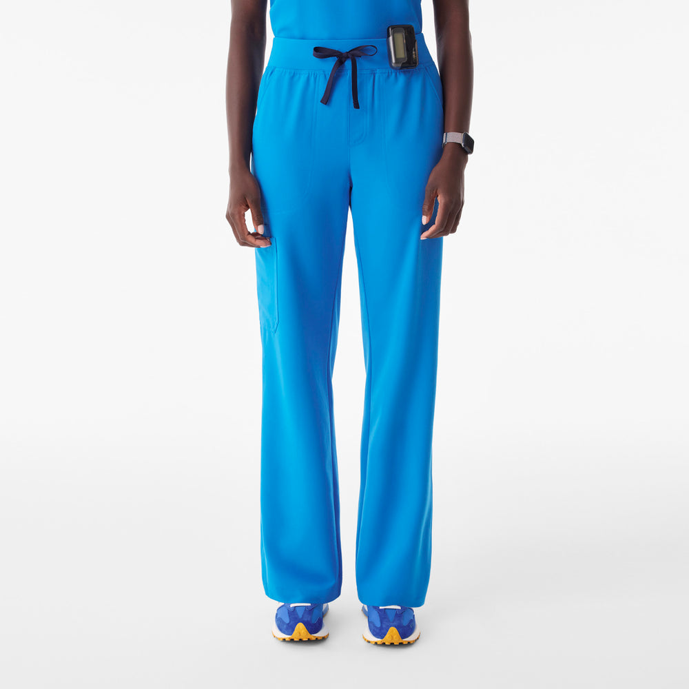 Women's Blue Horizon Isabel High-Rise Wide-Leg - Scrub Pant