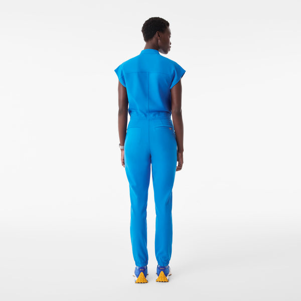 Women's Blue Horizon Rafaela Cargo - Petite ScrubJumpsuit™