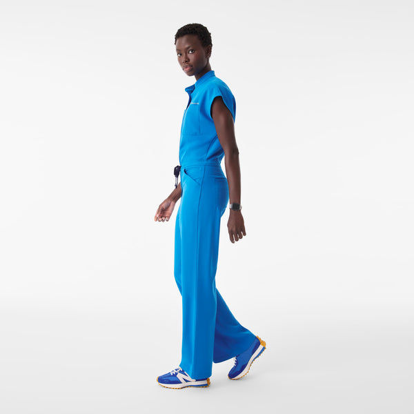 Women's Blue Horizon Rafaela Wide-Leg - ScrubJumpsuit™