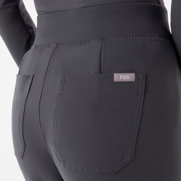 Women's Charcoal Livingston High-Rise - Straight-Leg Scrub Pant™