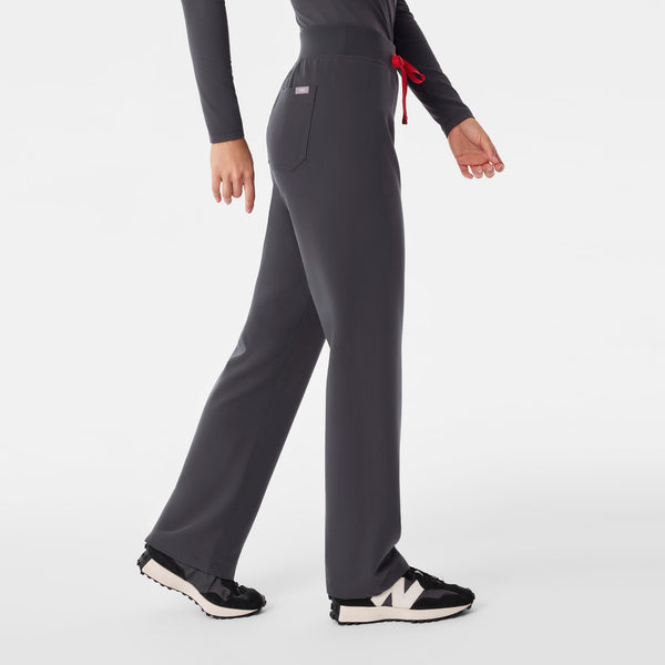 Women's Charcoal Livingston High-Rise - Straight-Leg Scrub Pant™