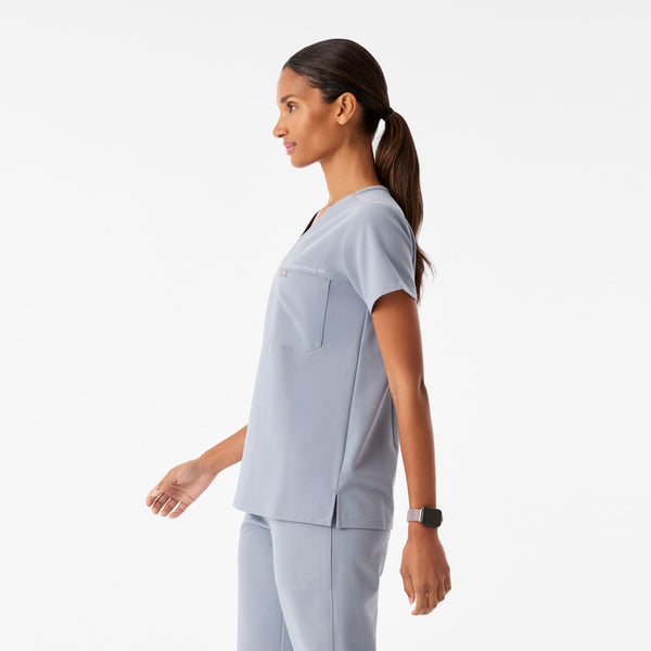 Women's Harbor Grey Catarina Petite -  Scrub Top™