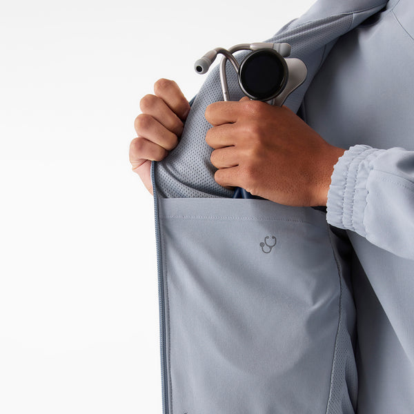 Men's Harbor Grey Cobaki - Scrub Jacket