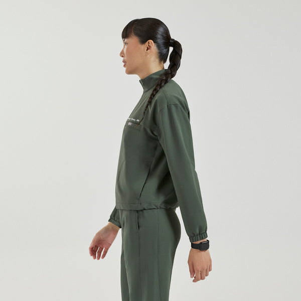 Women's Moss Blakely FIBREx ¼ Zip Scrub Top