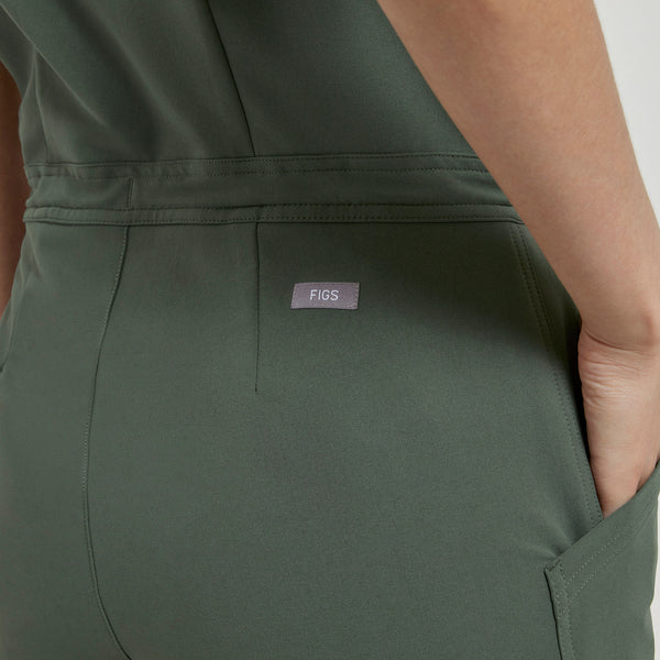 Women's Moss Castella FIBREx Barrel-Leg - Petite ScrubJumpsuit™