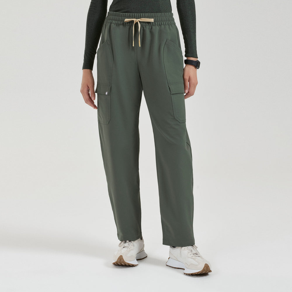 Women's Moss Jenner FIBREx Barrel-Leg - Tall Scrub Pant