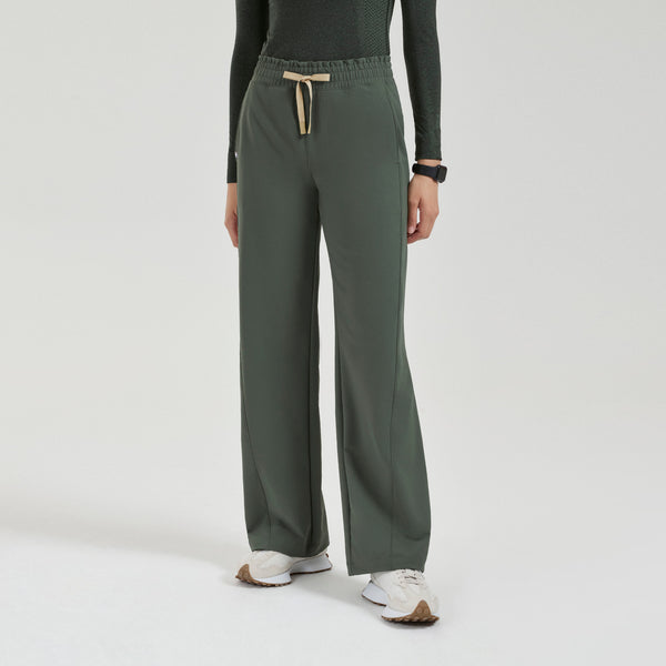Women's Moss Mina FIBREx High-Rise Wide-Leg - Scrub Pant