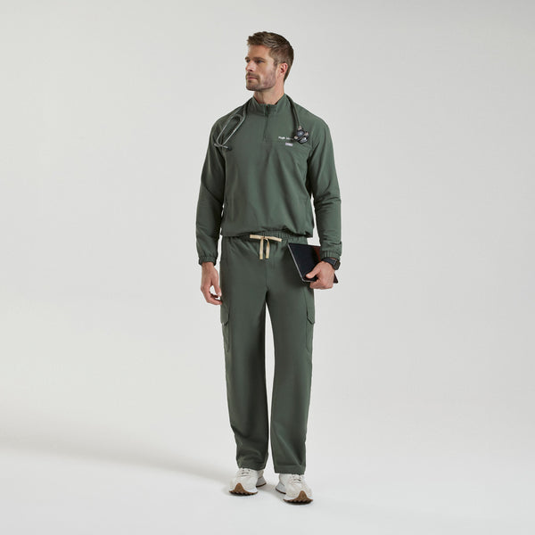Men's Moss Thompson FIBREx ¼ Zip Scrub Top