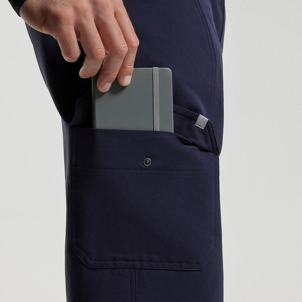 Men's Navy Colfax FIBREx Barrel-Leg - Scrub Pant