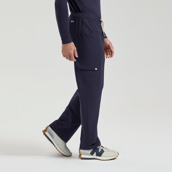 Men's Navy Colfax FIBREx Barrel-Leg - Scrub Pant