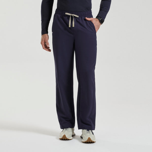 Men's Navy Everett FIBREx Straight-Leg - Scrub Pant